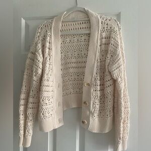 Crochet sweater